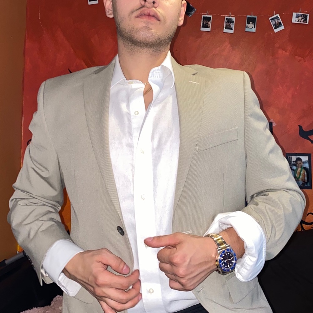 Pinstripe Calvin Klein Blazer